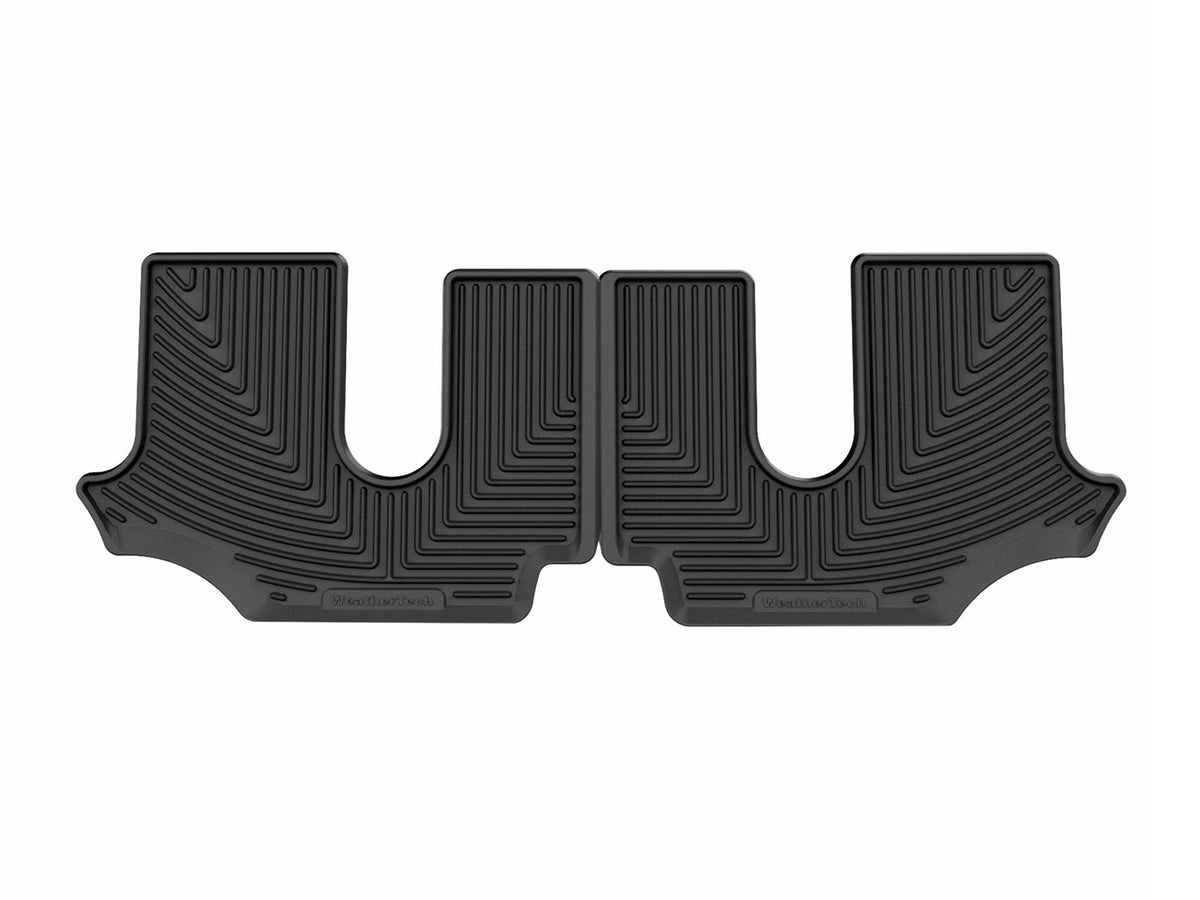Weathertech - All Weather Floor Mats Black Front, Rear & Third Row Set 18-26 Volkswagen Atlas - W655-W656-W657