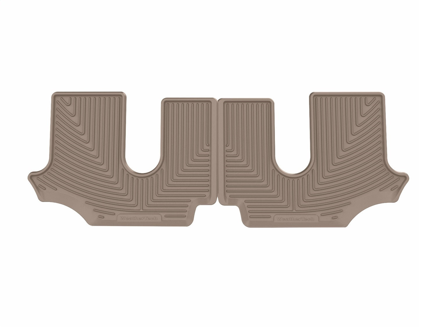Weathertech - All Weather Floor Mats - Tan Third Row 18-26 Volkswagen Atlas - W657TN