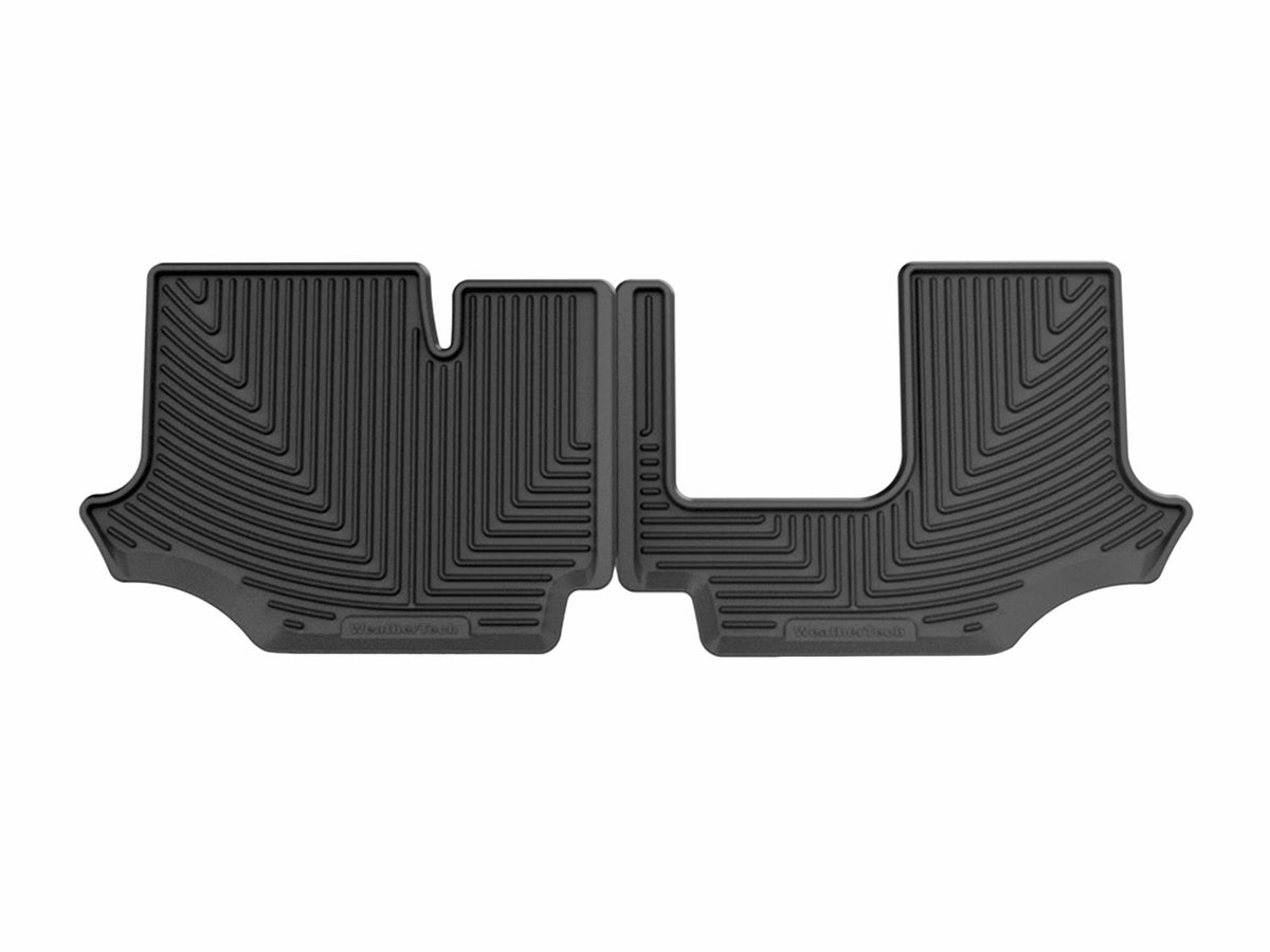 Weathertech - All Weather Floor Mats Black Front, Rear & Third Row Set 18-26 Volkswagen Atlas - W655-W656-W658