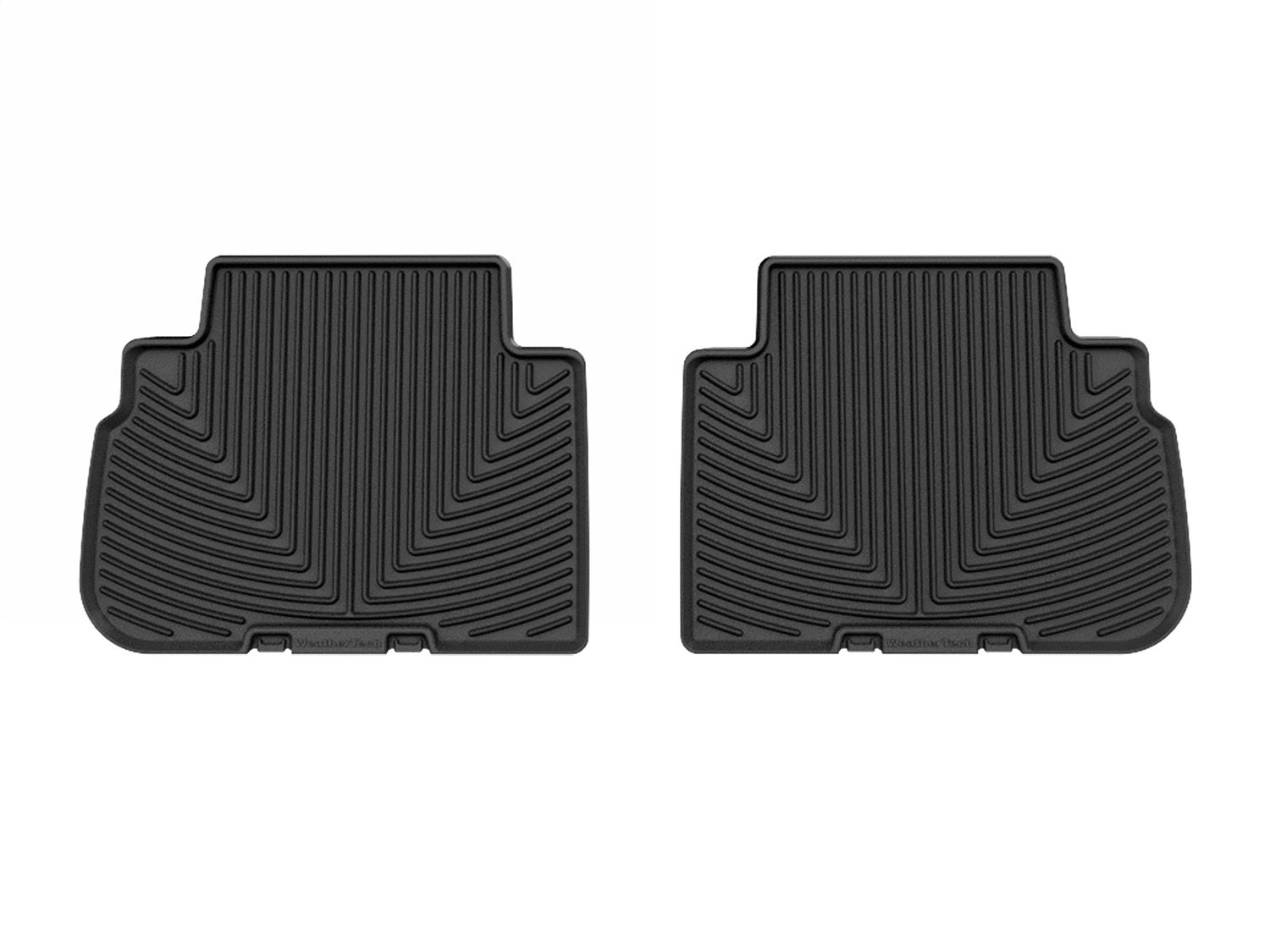 Weathertech - All Weather Floor Mats - Black Rear 19-25 Subaru Forester - W670