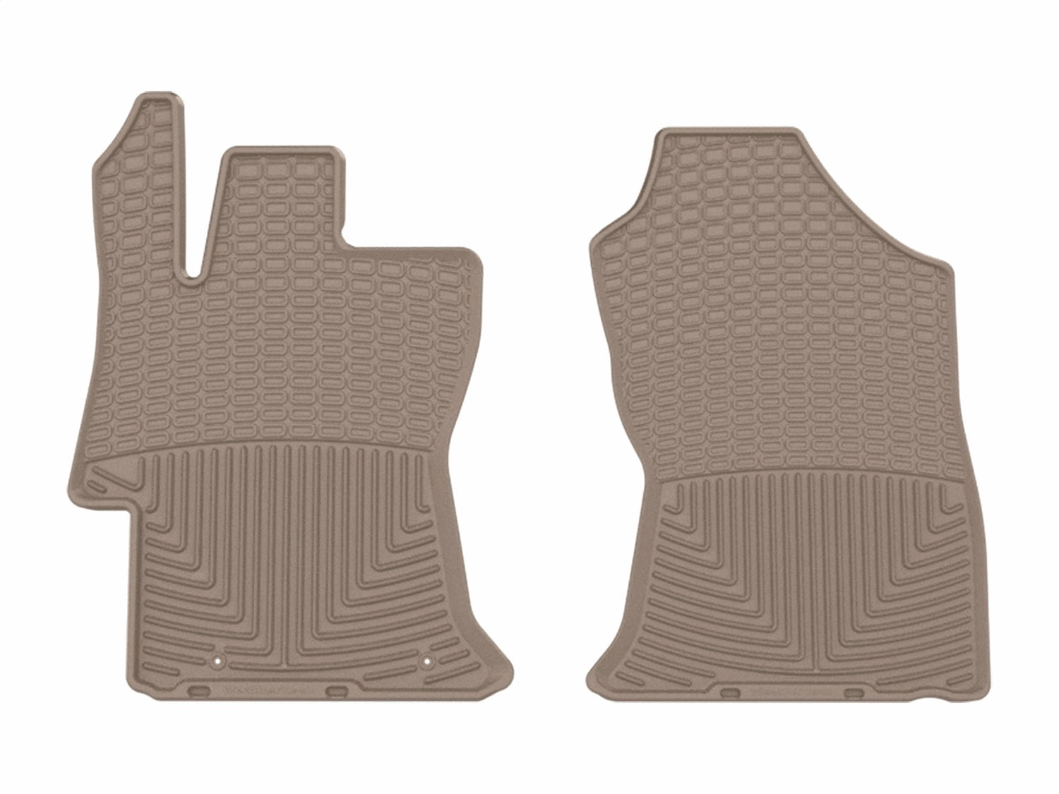 Weathertech - All Weather Floor Mats - Tan Front 18-23 Subaru Crosstrek / 17-23 Subaru Impreza - W673TN