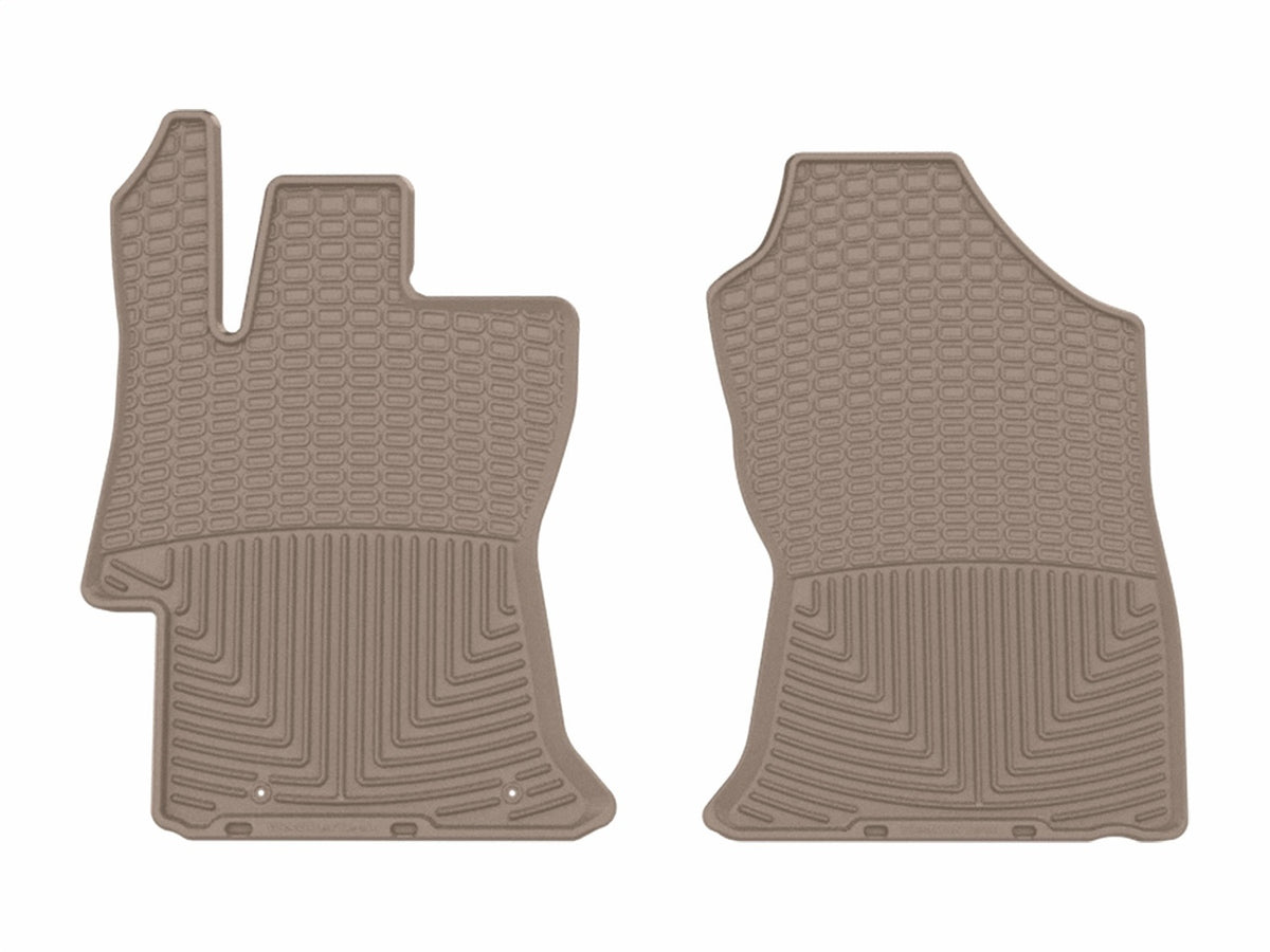 Weathertech - All Weather Floor Mats Tan Front & Rear Set 18-23 Subaru Crosstrek / 17-23 Subaru Impreza - W673TN-W674TN