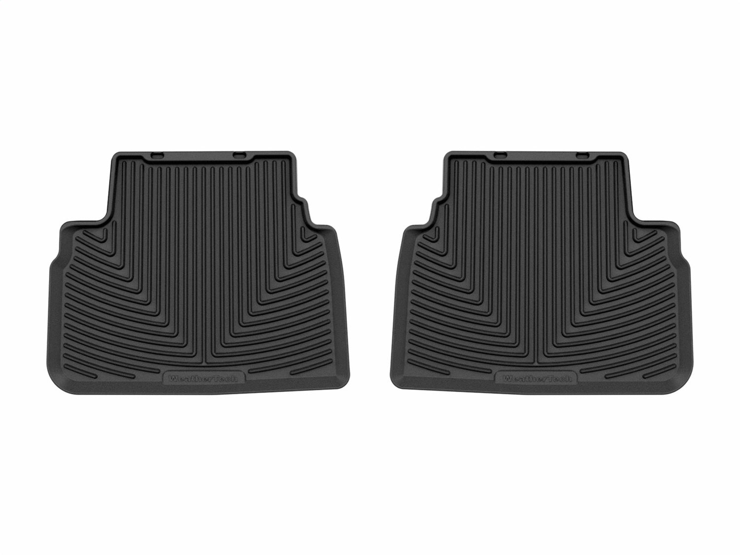 Weathertech - All Weather Floor Mats - Black Rear 18-23 Subaru Crosstrek / 17-23 Subaru Impreza - W674