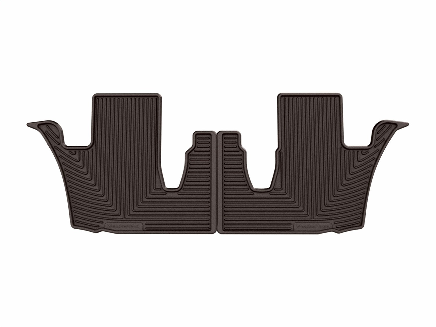 Weathertech - All Weather Floor Mats - Cocoa Third Row 24-26 Lexus TX / 24-26 Toyota Grand-Highlander - W677CO