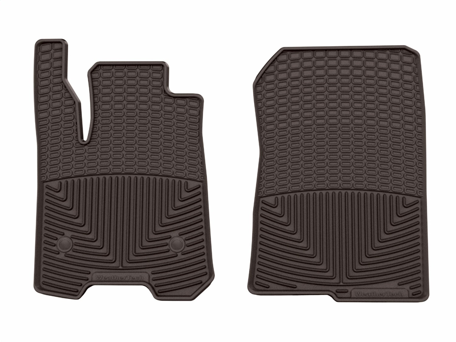 Weathertech - All Weather Floor Mats - Cocoa Front 23-26 Chevrolet Colorado / 23-26 GMC Canyon - W678CO