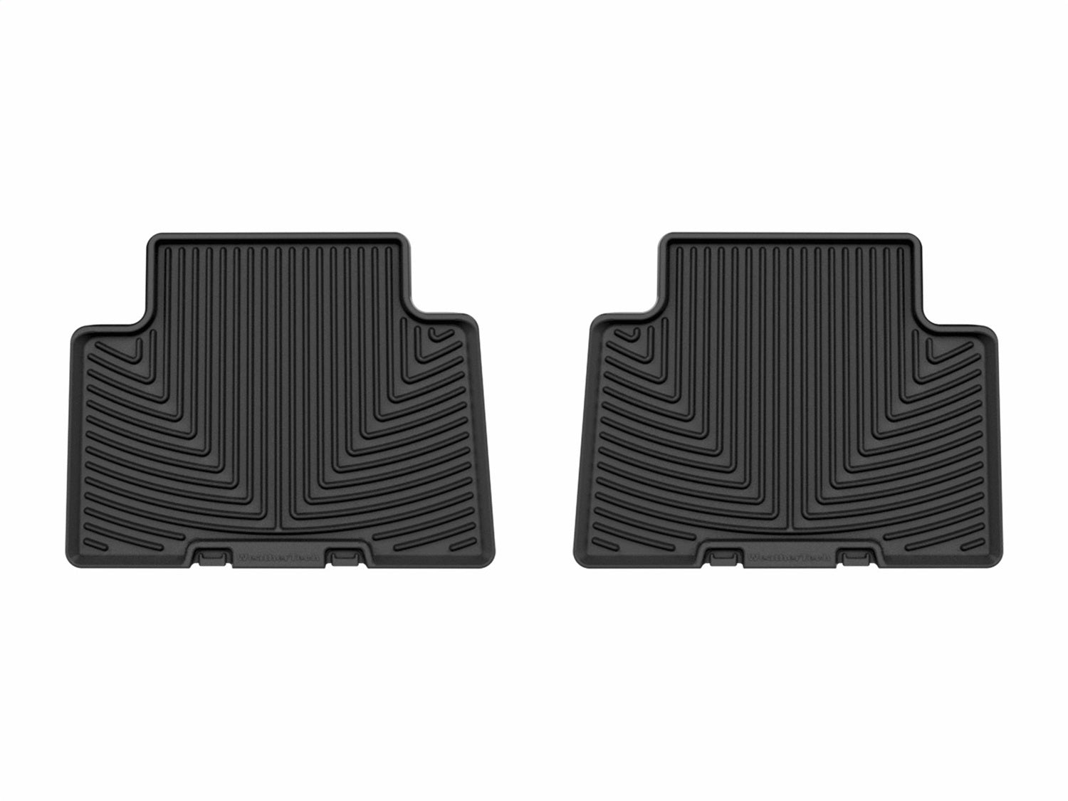 Weathertech - All Weather Floor Mats - Black Rear 23-26 Chevrolet Colorado / 23-26 GMC Canyon - W679