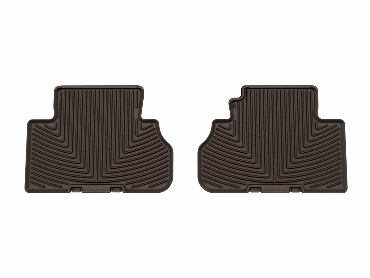 Weathertech - All Weather Floor Mats - Cocoa Rear 18-25 Audi Q5 / 18-25 Audi SQ5 - W686CO