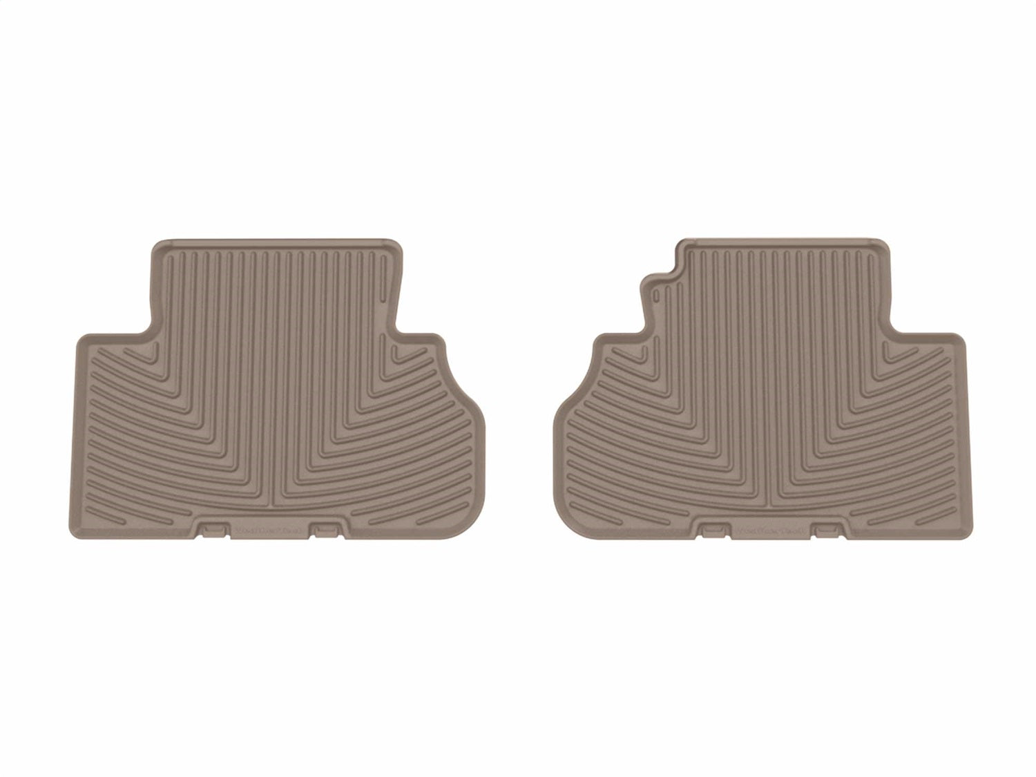 Weathertech - All Weather Floor Mats - Tan Rear 18-25 Audi Q5 / 18-25 Audi SQ5 - W686TN