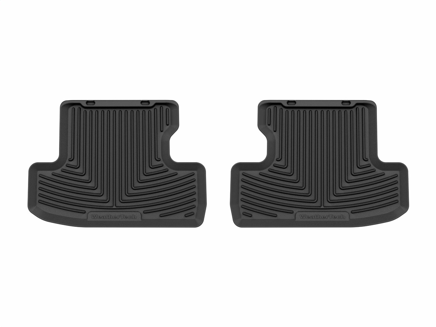 Weathertech - All Weather Floor Mats - Black Rear 15-26 Ford Mustang - W687