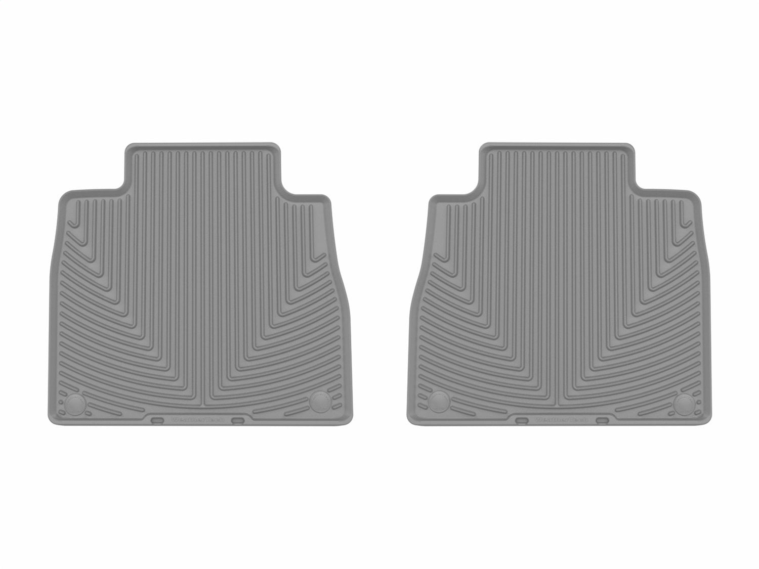 Weathertech - All Weather Floor Mats - Gray Rear 21-26 Mercedes Benz GLS / 21-26 Mercedes Benz GLS63-AMG - W691GR