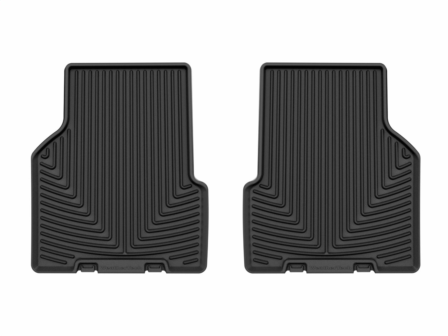 Weathertech - All Weather Floor Mats - Black Rear 17-25 Jeep Compass - W693