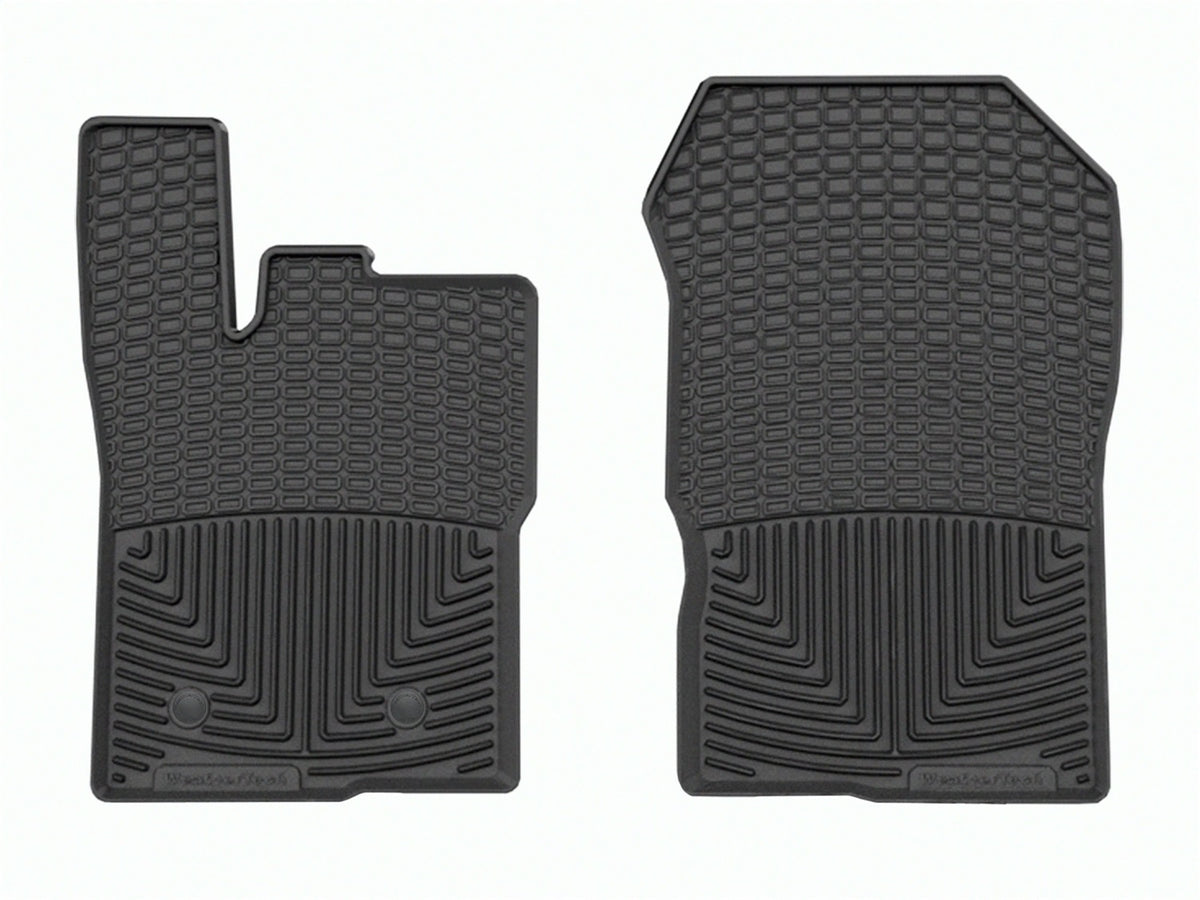 Weathertech - All Weather Floor Mats - Black Front 24-25 Ford Ranger - W697