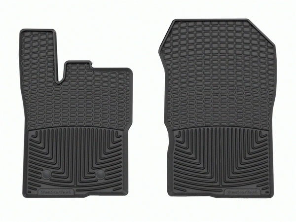 Weathertech - All Weather Floor Mats - Black Front 24-25 Ford Ranger - W697
