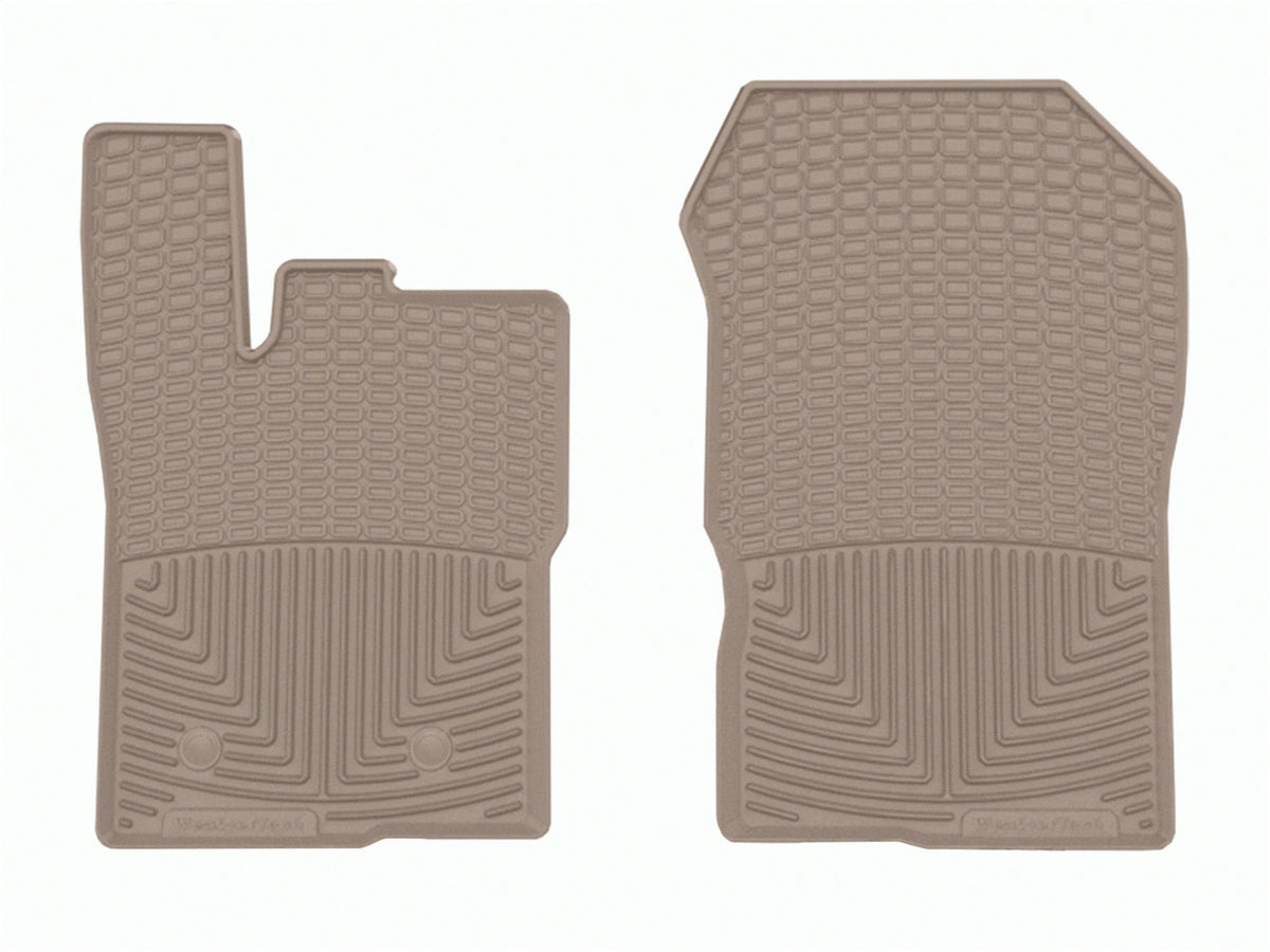 Weathertech - All Weather Floor Mats Tan Front & Rear Set 24-25 Ford Ranger - W697TN-W520TN