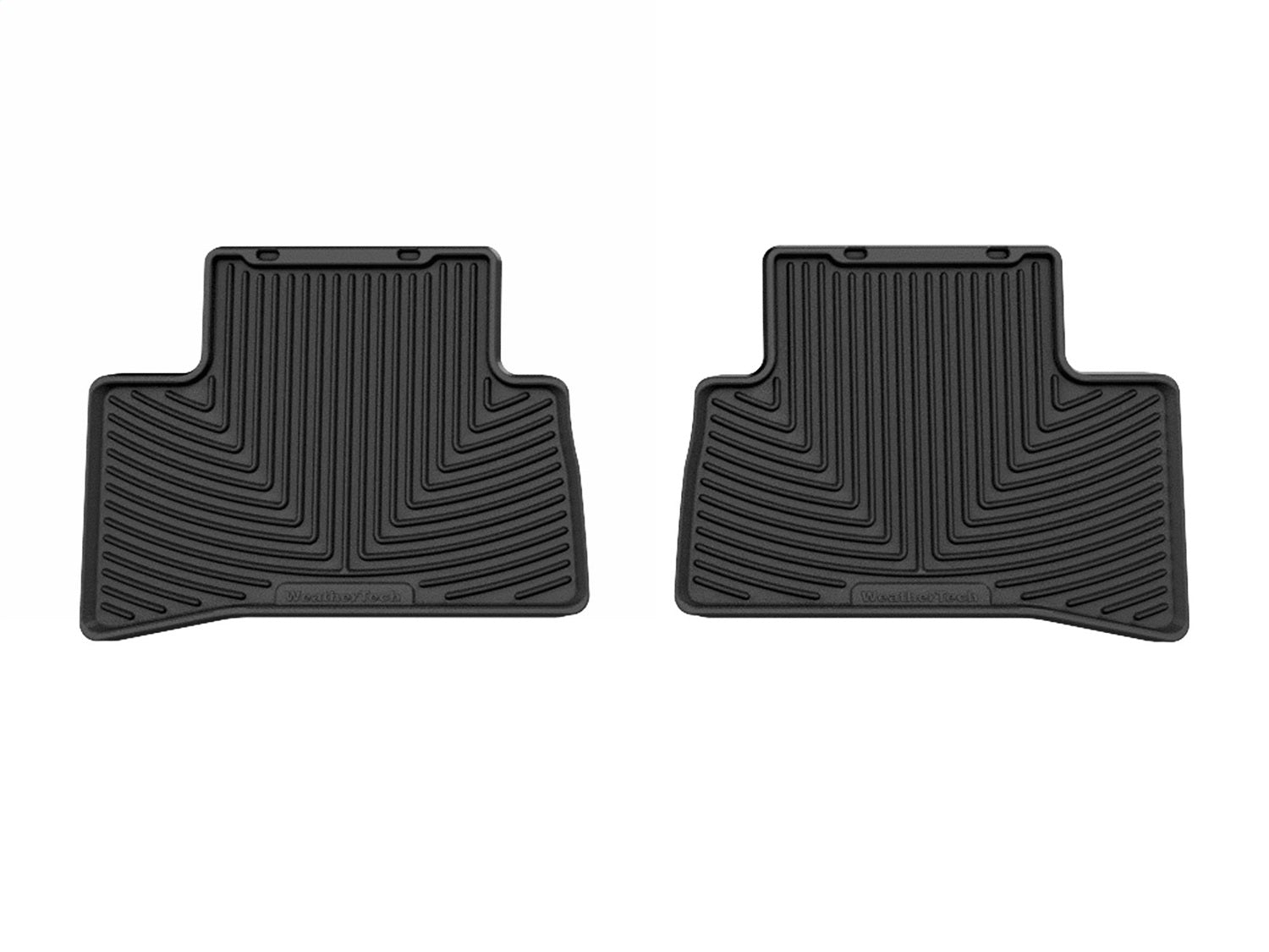 Weathertech - All Weather Floor Mats - Black Rear 22-26 Toyota Corolla - W703