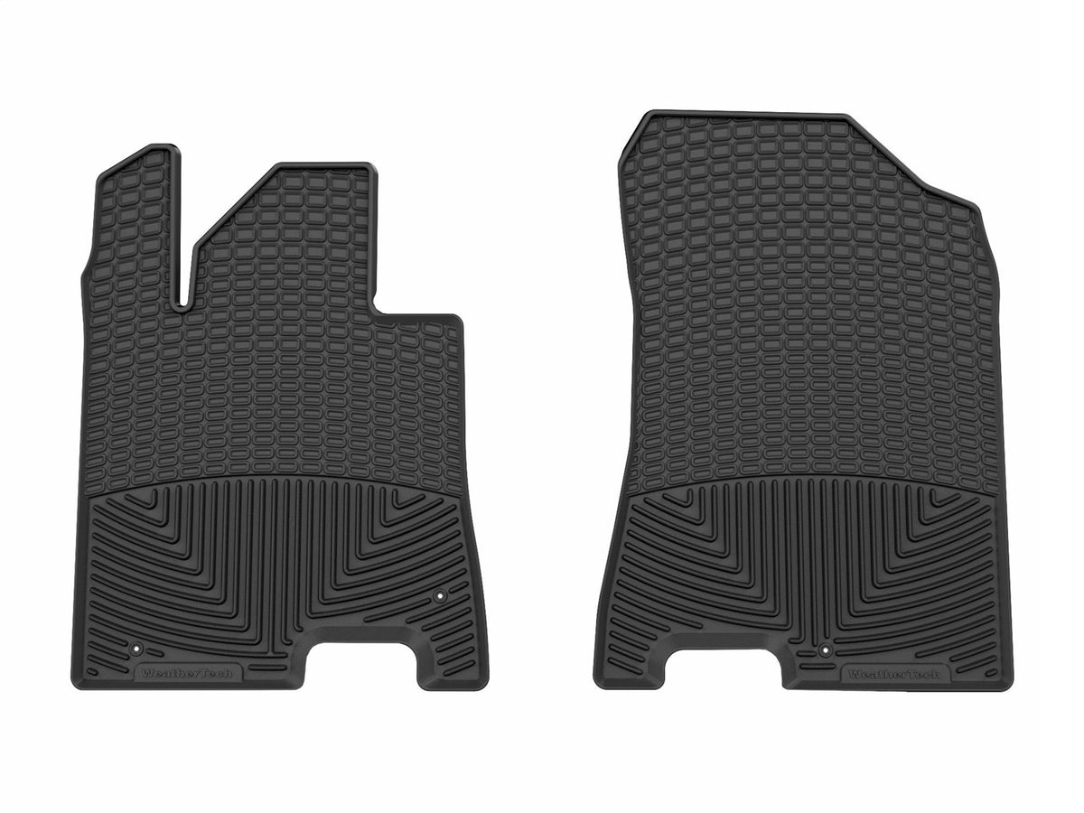 Weathertech - All Weather Floor Mats - Black Front 20-26 Hyundai Sonata / 21-26 Kia K5 - W706