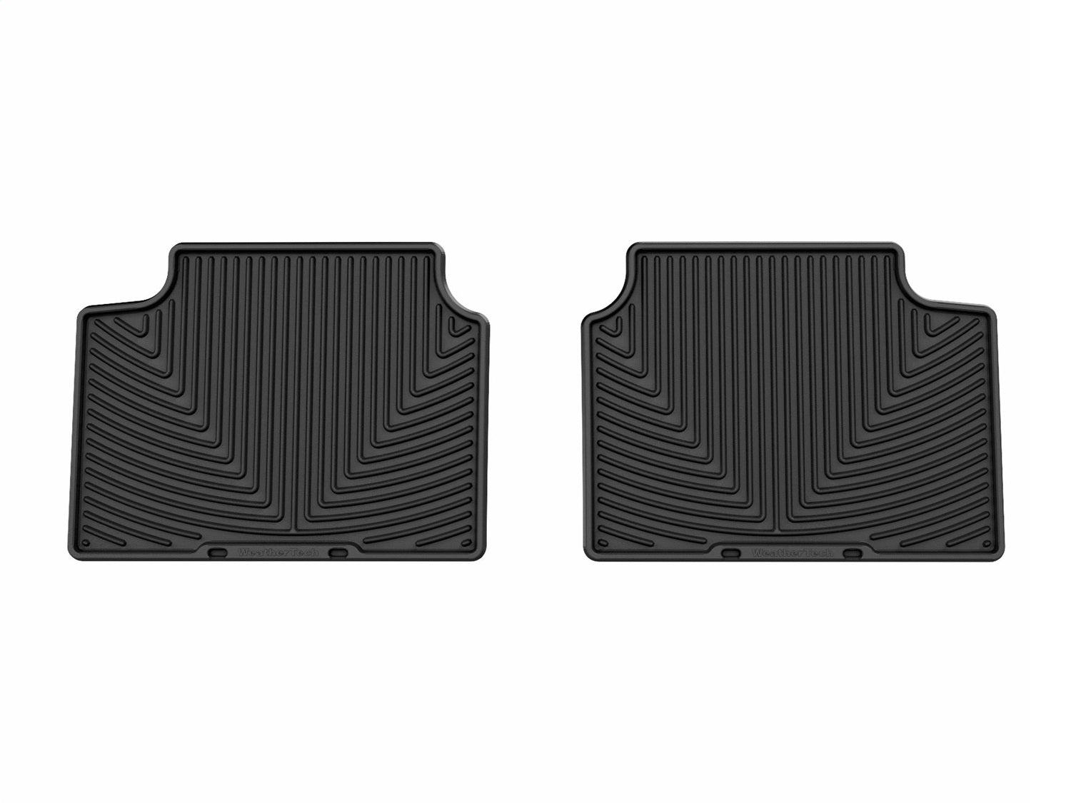 Weathertech - All Weather Floor Mats - Black Rear 20-26 Hyundai Sonata / 21-26 Kia K5 - W707