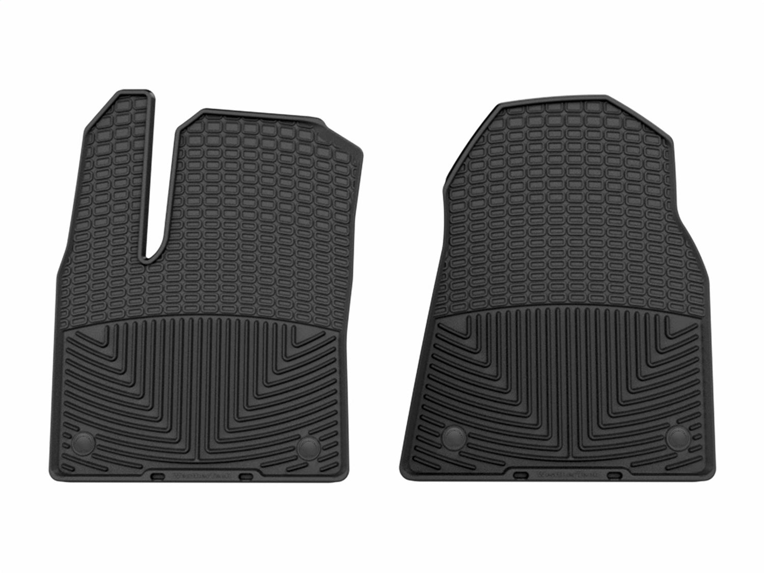 Weathertech - All Weather Floor Mats Black Front & Rear Set for Grand-Wagoneer / Grand-Wagoneer-L / Wagoneer / Wagoneer-
