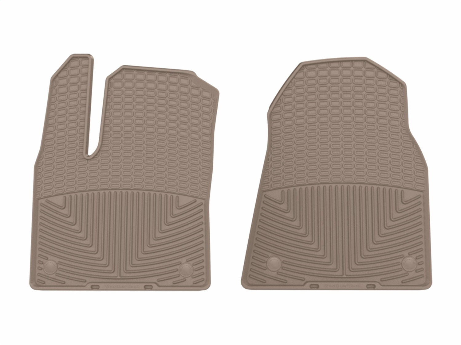 Weathertech - All Weather Floor Mats - Tan Front for Grand-Wagoneer / Grand-Wagoneer-L / Wagoneer / Wagoneer-L - W713TN