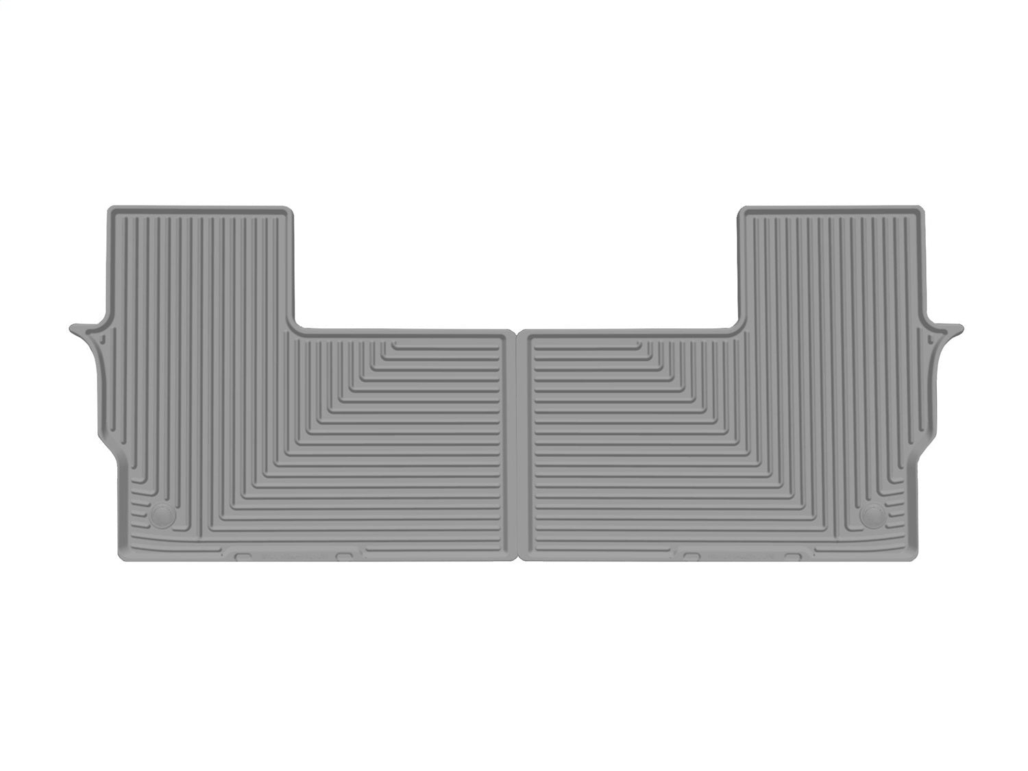 Weathertech - All Weather Floor Mats - Gray Third Row for Grand-Wagoneer / Grand-Wagoneer-L / Wagoneer / Wagoneer-L - W7
