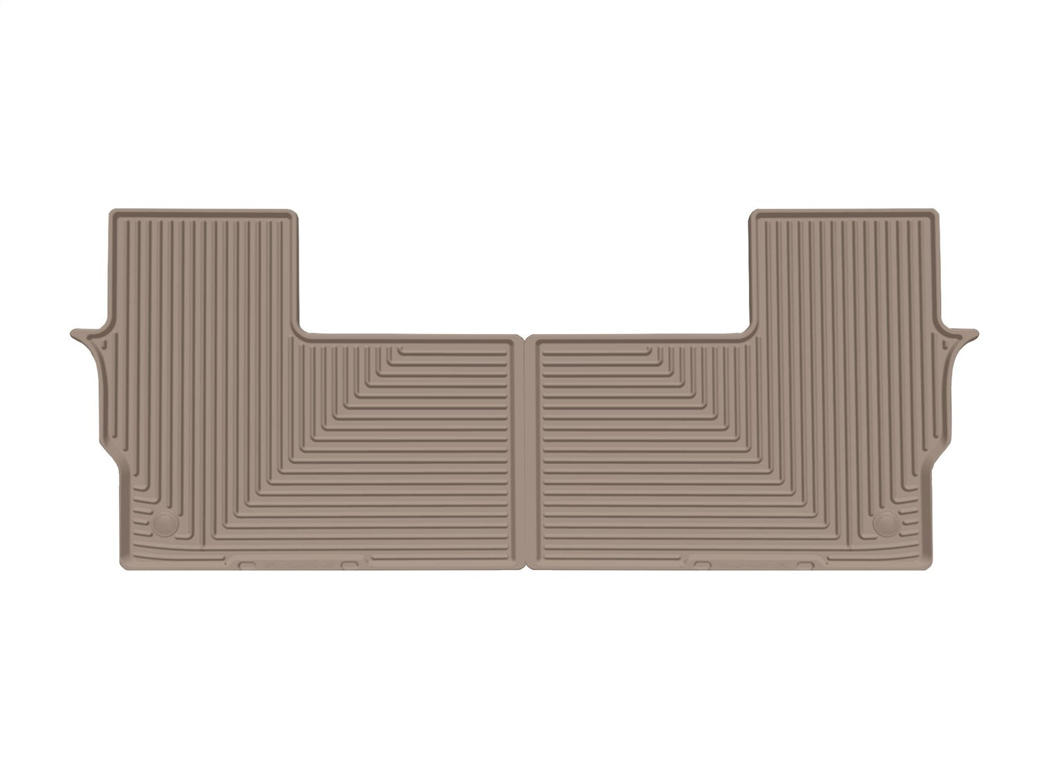 Weathertech - All Weather Floor Mats - Tan Third Row for Grand-Wagoneer / Grand-Wagoneer-L / Wagoneer / Wagoneer-L - W71