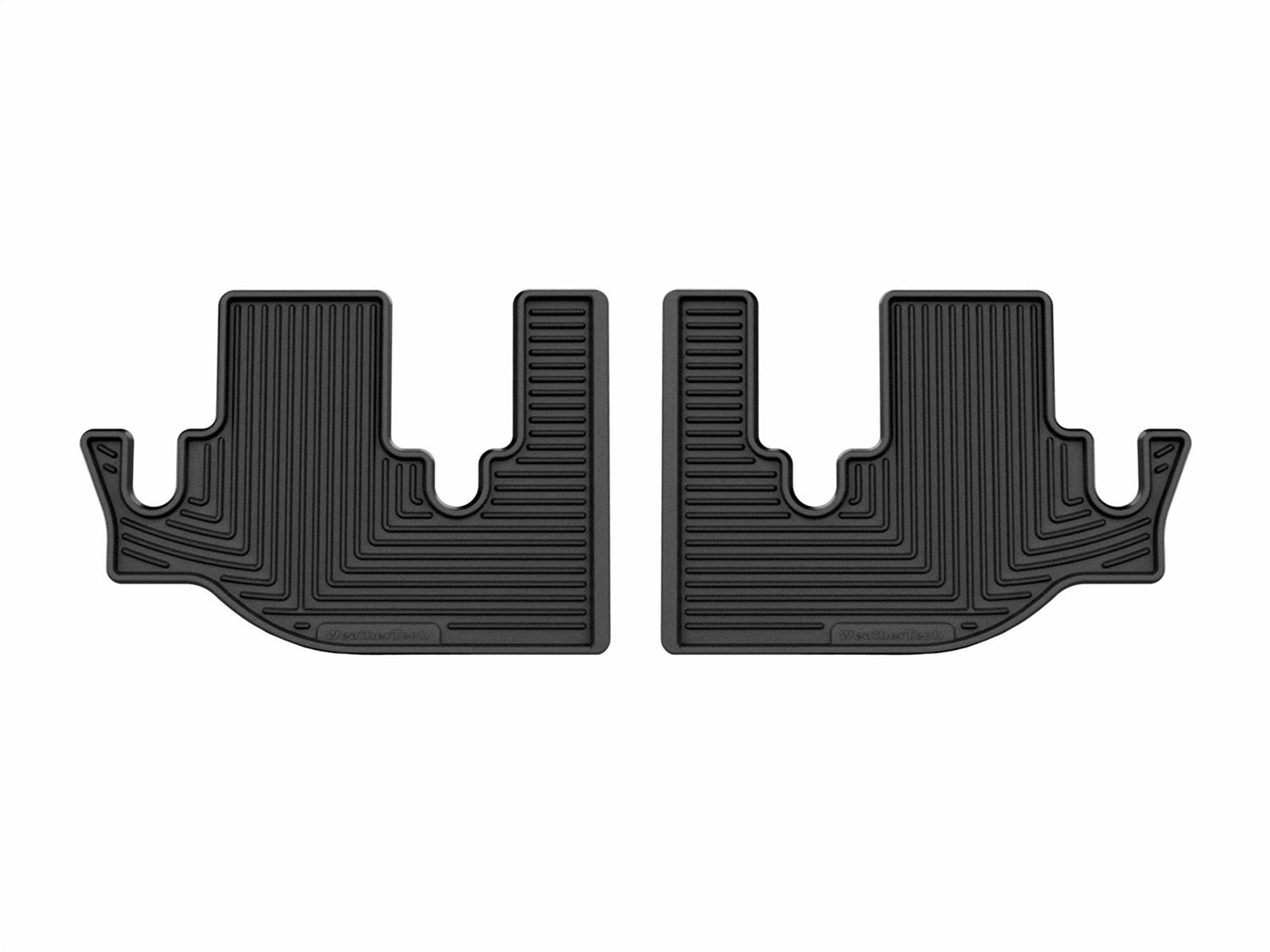 Weathertech - All Weather Floor Mats - Black Third Row 19-25 Subaru Ascent - W718