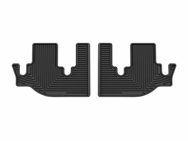 Weathertech - All Weather Floor Mats - Black Third Row 19-25 Subaru Ascent - W718