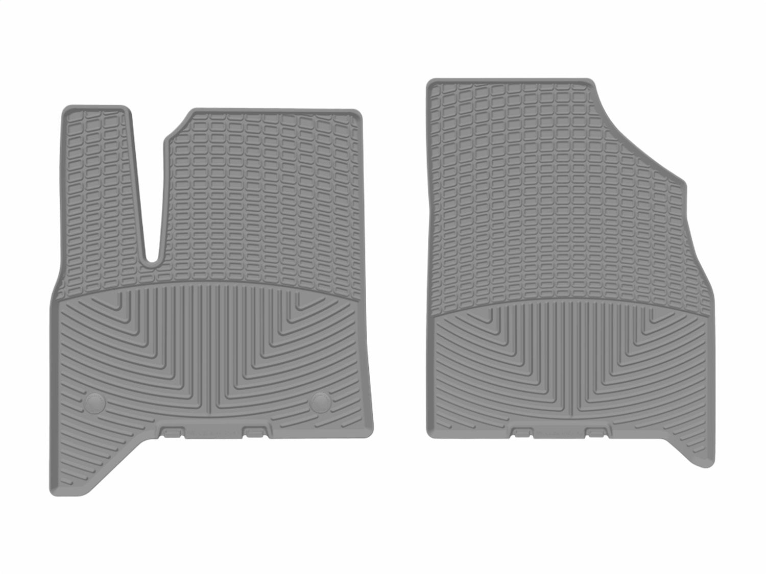 Weathertech - All Weather Floor Mats - Gray Front 25-26 Buick Enclave / 24-26 Chevrolet Traverse / 24-26 GMC Acadia - W7