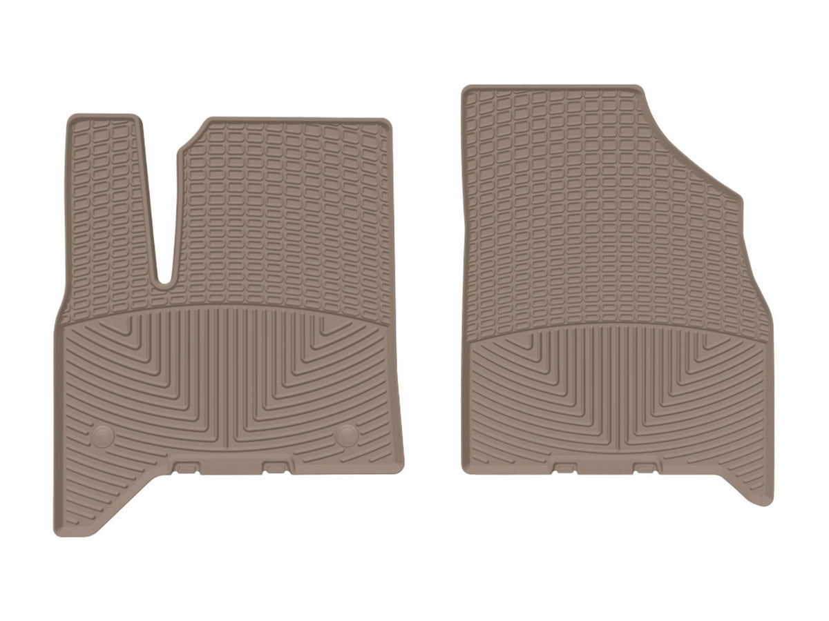 Weathertech - All Weather Floor Mats Tan Front & Rear Set 25-26 Buick Enclave / 24-26 Chevrolet Traverse / 24-26 GMC Aca
