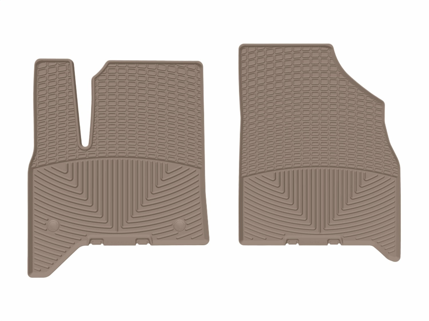 Weathertech - All Weather Floor Mats Tan Front & Rear Set 25-26 Buick Enclave / 24-26 Chevrolet Traverse / 24-26 GMC Aca