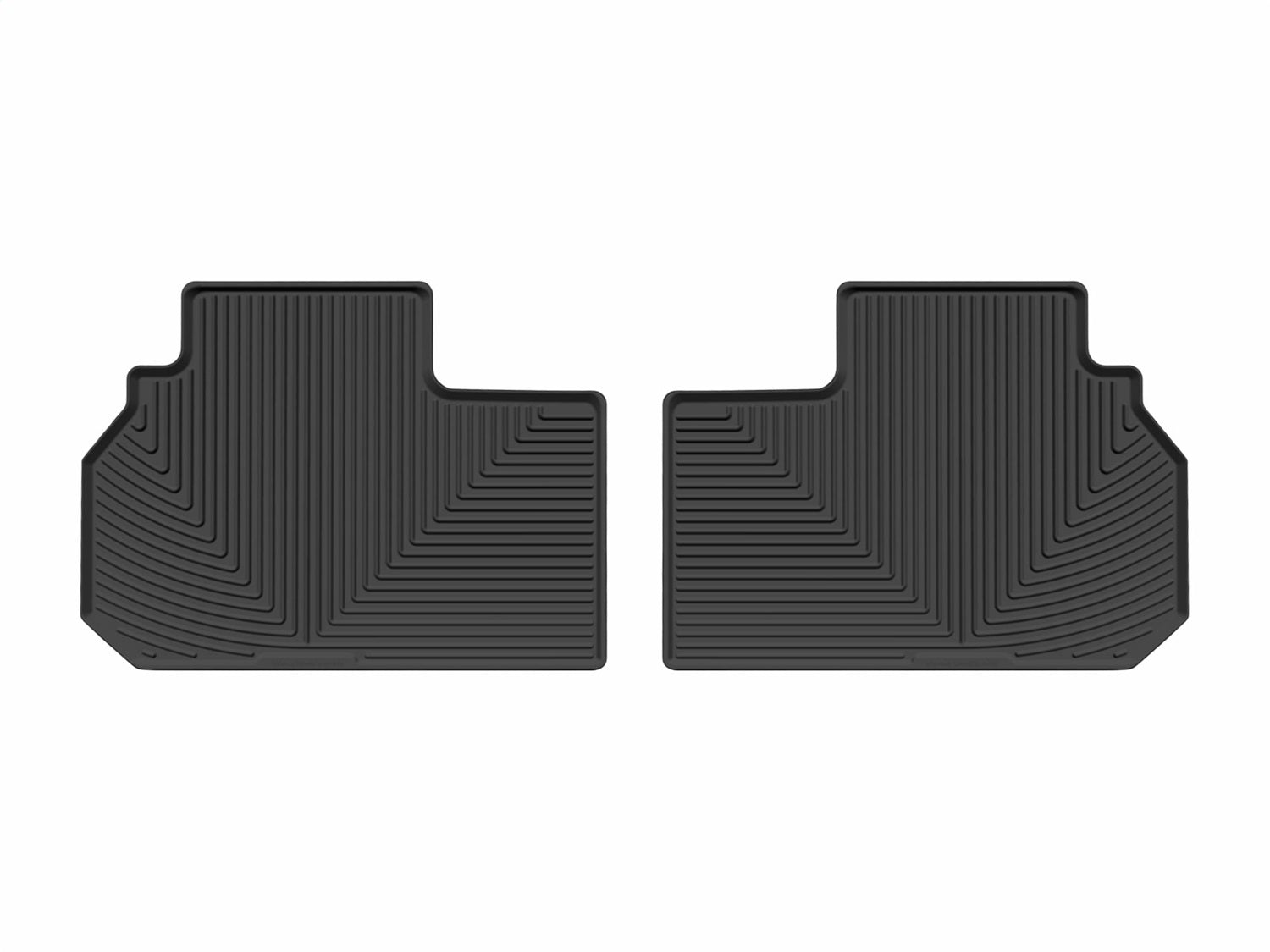 Weathertech - All Weather Floor Mats - Black Rear 25-26 Buick Enclave / 24-26 Chevrolet Traverse / 24-26 GMC Acadia - W7