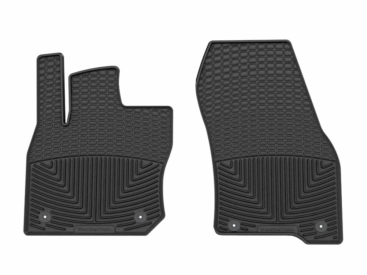Weathertech - All Weather Floor Mats Black Front & Rear Set 25-26 Volkswagen Tiguan - W764-W654