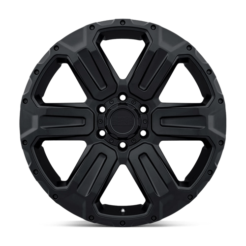 Black Rhino Hard Alloys Wanaka 17X8.5 6X135 +12MM Matte Black