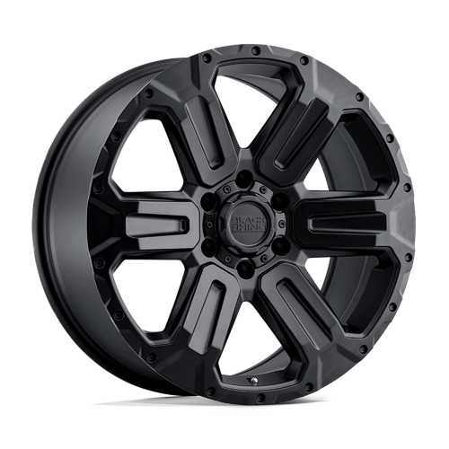 Black Rhino Hard Alloys Wanaka 20X9 6X120 +35MM Matte Black