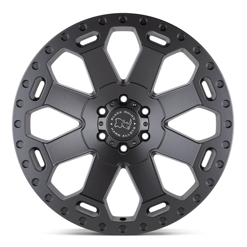 Black Rhino Hard Alloys Warlord 20X9 5X150 +12MM Matte Gunmetal