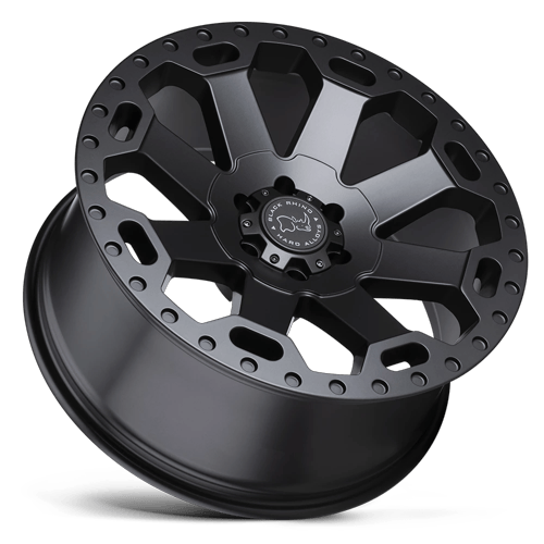 Black Rhino Hard Alloys Warlord 18X9 5X127 -12MM Matte Gunmetal