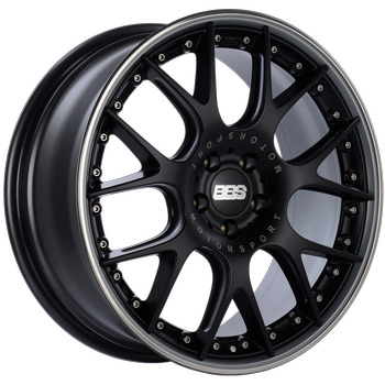 BBS CH-RII 22x10.5 5x112 ET15 Matte Bronze Wheel -82mm PFS/Clip Req - CH7205MBZ-MTSP