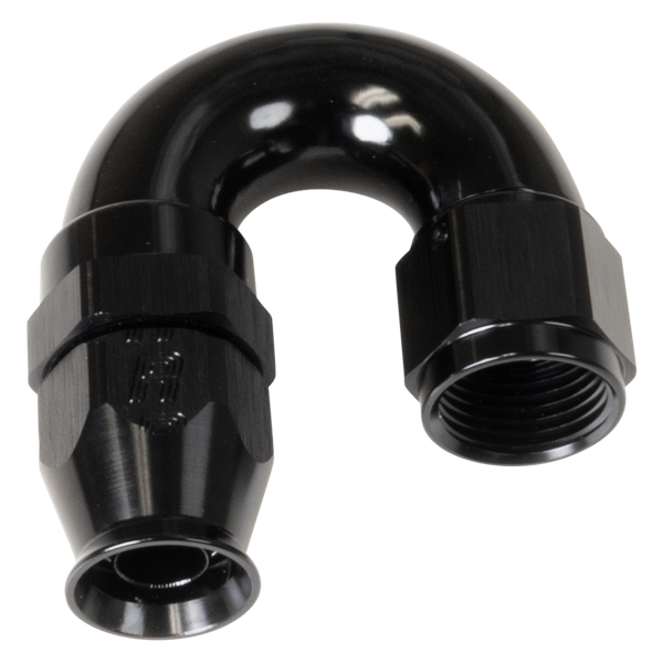 Russell Black 180 -8 Pro Ptfe Hose End - 550593 - front view