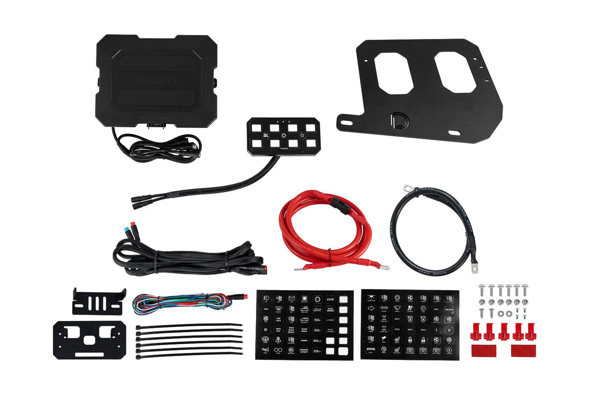 Diode Dynamics 07-17 Jeep Wrangler JK D-Switch Kit - DD8786