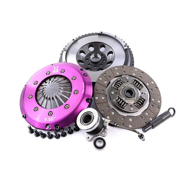 XClutch 05-07 Volvo S40 T5 2.5L Stage 1 Sprung Organic Clutch Kit - XKFD24637-1A for 2008-2013 Volvo C30 - front view