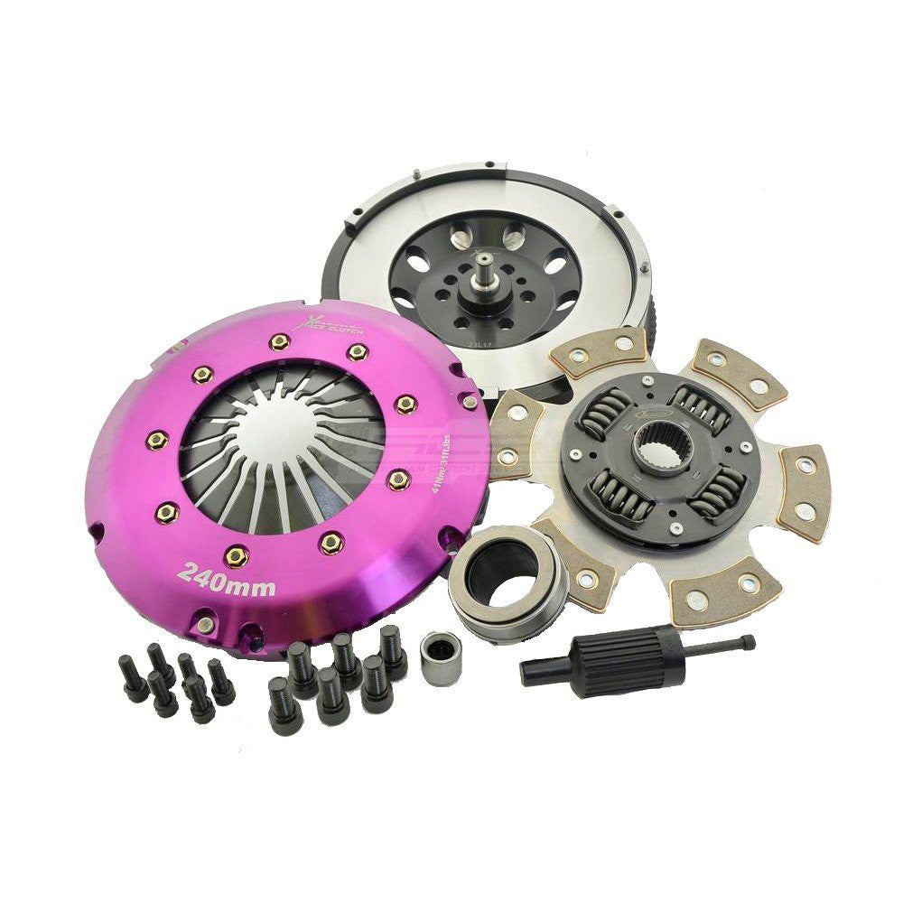 XClutch 07-10 BMW 335i Base 3.0L Stage 2R Extra HD Sprung Ceramic Clutch Kit - XKBM24565-1R