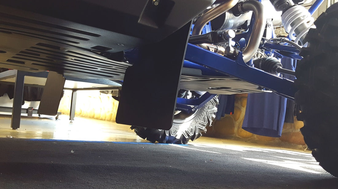 RokBlokz Yamaha YXZ1000R 2016+ Mud Flap & Rear Rock Guard Full Kit.
