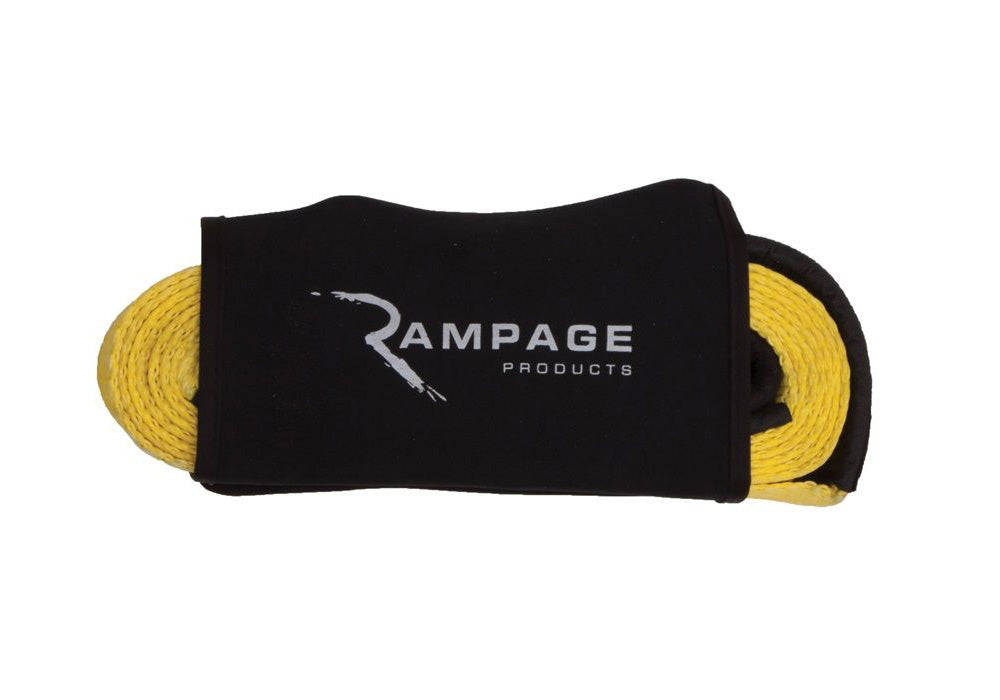 Rampage 1955-2019 Universal Recovery Trail Strap 3ftX 30ft - Yellow - 86687