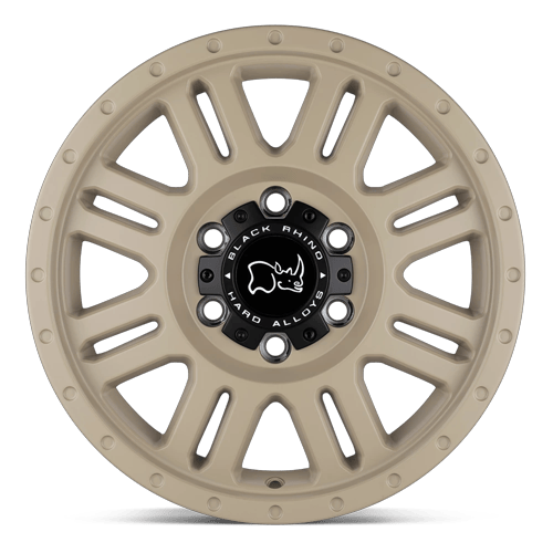Black Rhino Hard Alloys Yellowstone 18X8 6X130 +48MM Desert Sand