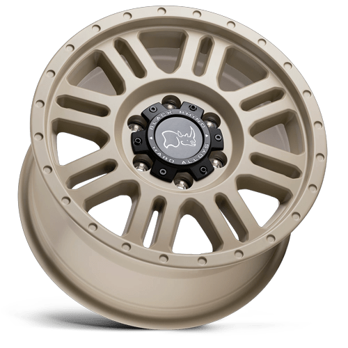 Black Rhino Hard Alloys Yellowstone 18X8 6X130 +48MM Desert Sand