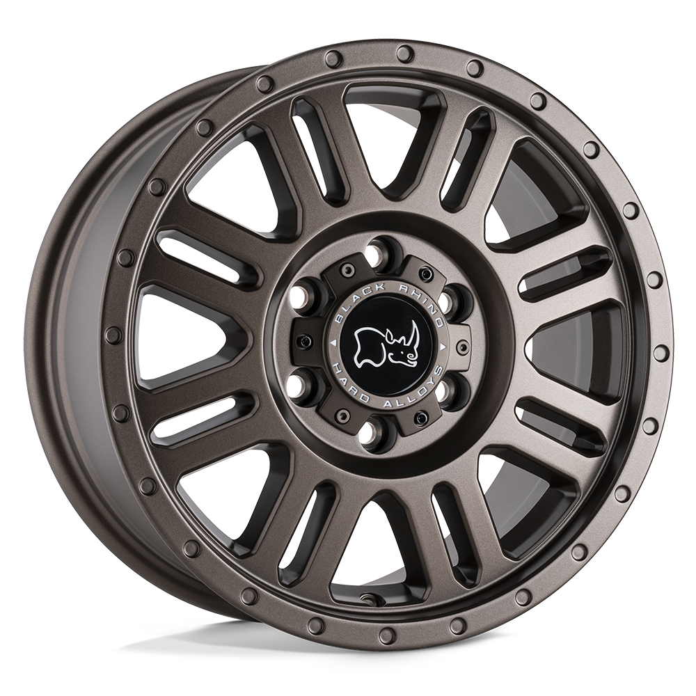 Black Rhino Hard Alloys Yellowstone 18X8 6X130 +48MM Matte Bronze
