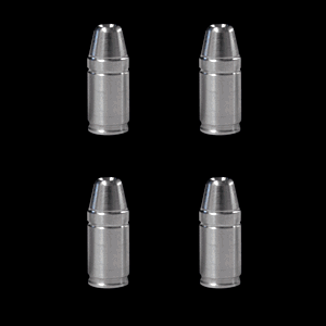 UPR - Universal Billet 9mm Stock Valve Stem Cap Kit - 1115-09 for 1979-2014 Ford Mustang