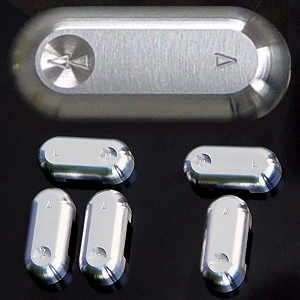 UPR - Billet Window Switch Kit (fits 04-08 Ford F150 2 Door) UPR - 1043-01 for 2004-2008 Ford F 150