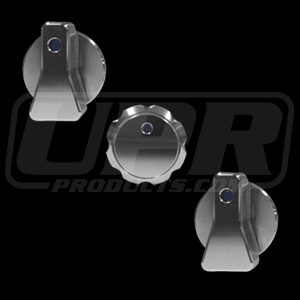 UPR - Billet Regular with Climate Control AC Knobs UPR (fits 89-04 Mustang) - 1003-89-10 for 1989-2004 Ford Mustang