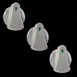 UPR - Billet Depot AC Knobs UPR (fits 89-04 Ford Mustang) - 1003-89-55 for 1989-2004 Ford Mustang